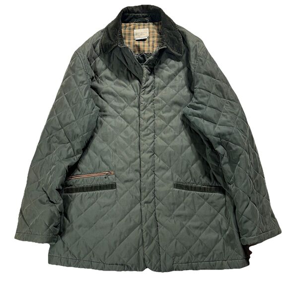 Vintage Beretta Sport Mens Size 44 Thermore Quilted Field Green Jacket Italy - Picture 1 of 16